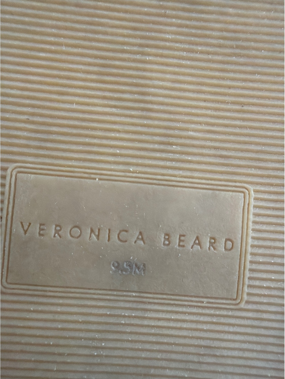 Veronica Beard chessy Cork Platform Slide Sandals Size 9.5 - Picture 5 of 5